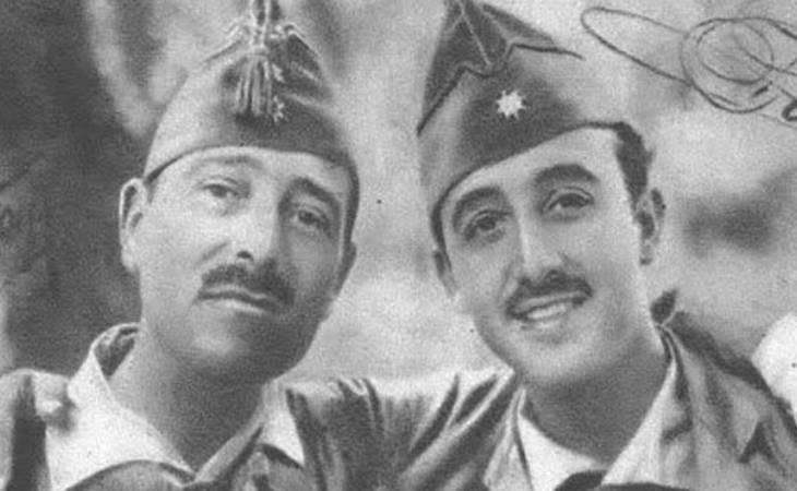 Millán Astray y Francisco Franco 