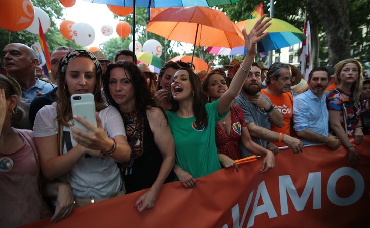 Ciuddanos en el Orgullo LGTBI 2019 de Madrid