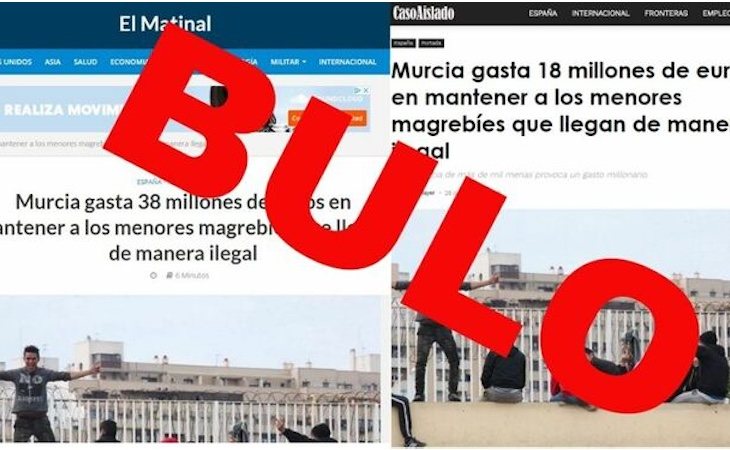 No se destinan 18 o 38 millones para mantener a MENAs en Murcia