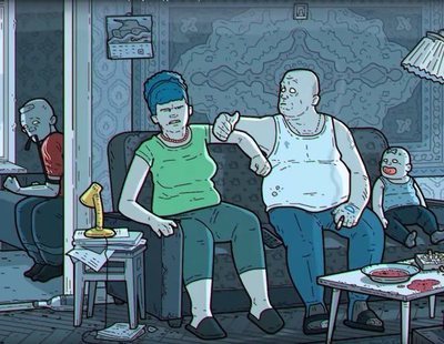 Drogas y abusos: la versión rusa más oscura de la intro de 'Los Simpson'