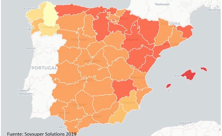 SoySuper ofrece un mapa representativo de las diferencias en los precios