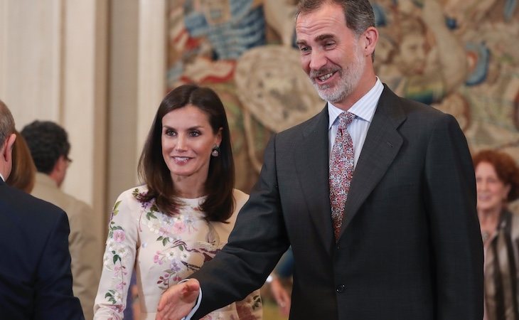 Letizia cometió un fallo de protocolo