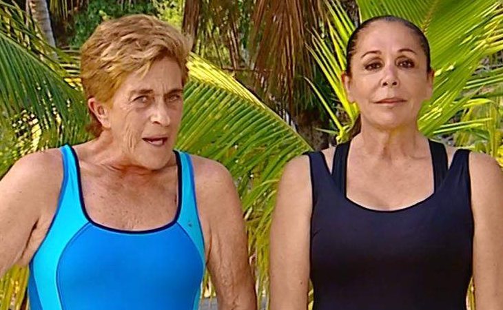 Chelo García Cortés e Isabel Pantoja en 'Supervivientes 2019' 