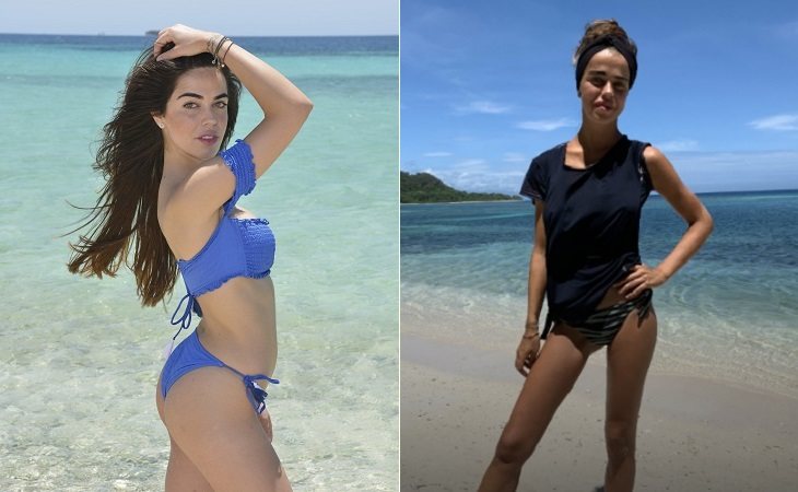 Violeta antes y después de su paso por 'Supervivientes'