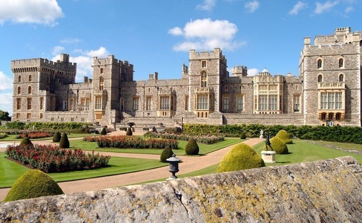 El castillo de Windsor, una de las propiedades de valor incalculable que forman parte del patrimonio de la Corona británica