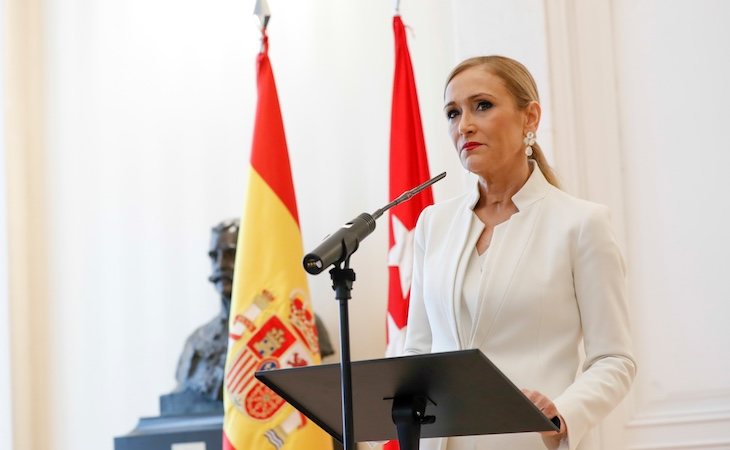 Cristina Cifuentes dimitió como Presidenta de Madrid por el caso Máster