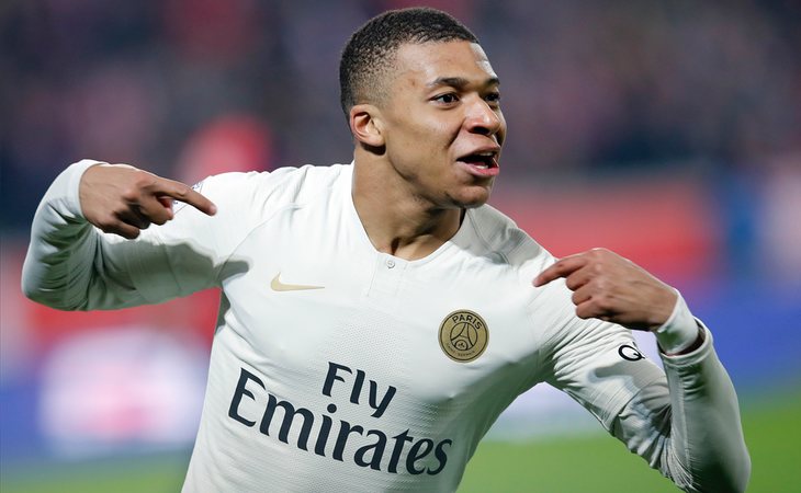 Kylian Mbappé pasó del Mónaco al Paris Saint-Germain