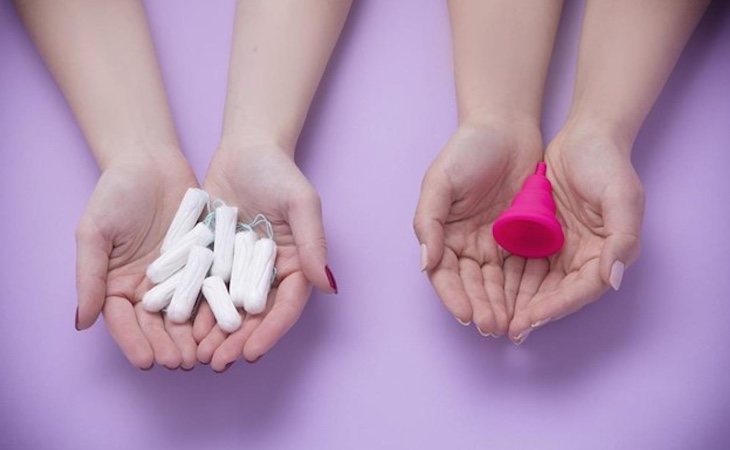 La copa menstrual es una alternativa a los tampones