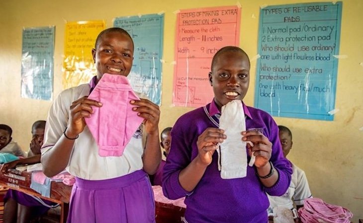 La copa menstrual está considerada la mejor opción de higiene menstrual en África