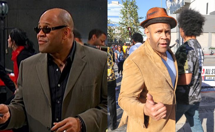 Rondell Sheridan en 'Raven' (izq.) y en la actualidad (der.)