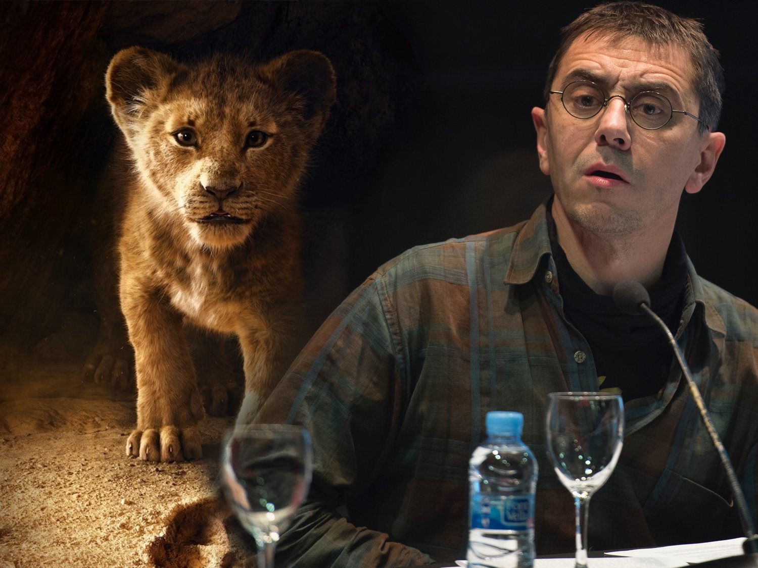 La teoría conspiratoria de Juan Carlos Monedero sobre 'El Rey León' que circula en la red