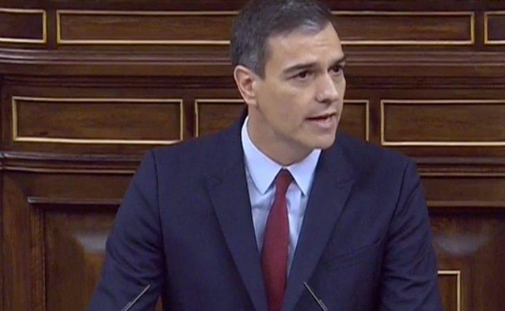 Sánchez: 'No se puede negar la violencia que se ejerce contra la mitad de la población, como hacen algunos partidos'