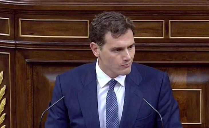 Rivera: 'La banda de Sánchez me da miedo, veo a Rufián y Otegi y no sé qué pensar'