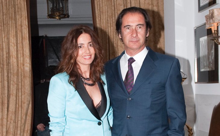 El ex militar y empresario, en una foto de archivo junto a su ex mujer Jose Toledo