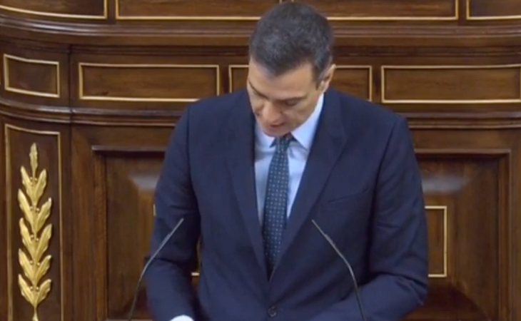 Pedro Sánchez recuerda a Rufián que votaron contra de los presupuestos más sociales