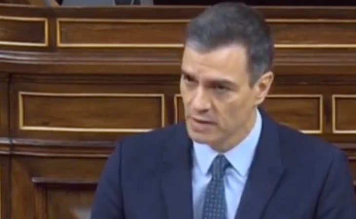 Sánchez, contundente: 'El Gobierno de España defenderá el orden constitucional, la soberanía nacional'