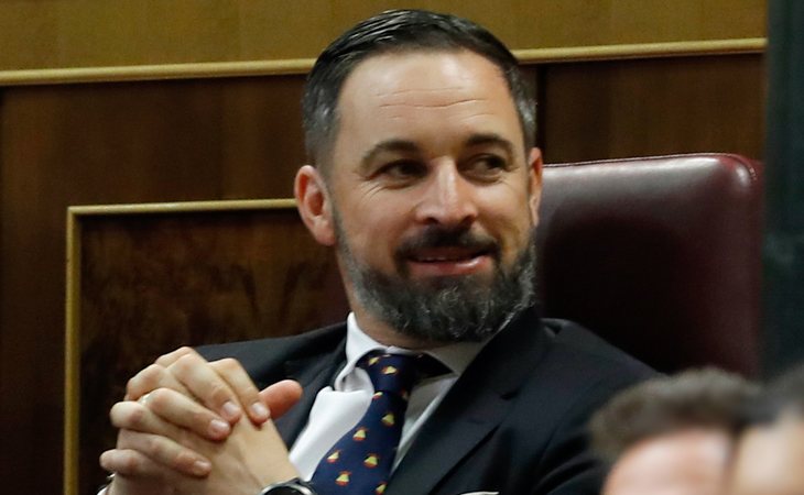 Santiago Abascal vota NO a la investidura de Pedro Sánchez