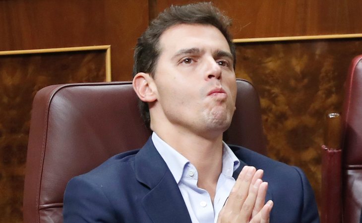 Albert Rivera vota NO a la investidura de Pedro Sánchez