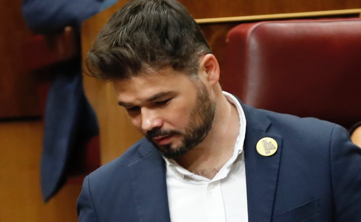 Gabriel Rufián vota NO a la investidura de Pedro Sánchez