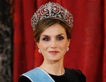 Así es la exclusiva tiara con diamantes y perlas que la reina Letizia nunca ha lucido