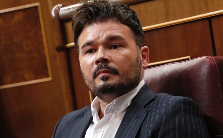 Gabriel Rufián (ERC), contundente: 'Si no hay acuerdo, será la muerte política de Iglesias y Sánchez'