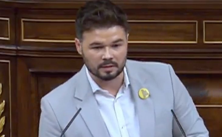 Gabriel Rufián: 'Señor Iglesias, se arrepentirá de dejar pasar esta oportunidad. La gente lo que ve es a la izquierda perdiendo'