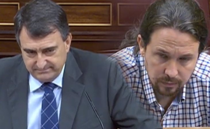 Aitor Esteban (PNV): 'Señor Iglesias, usted tiene que aceptar también que es una fuerza política sin experiencia. Hay que crear una imagen y una ...