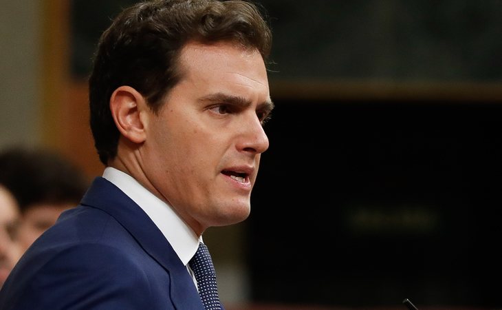 Albert Rivera vota NO a la investidura de Pedro Sánchez