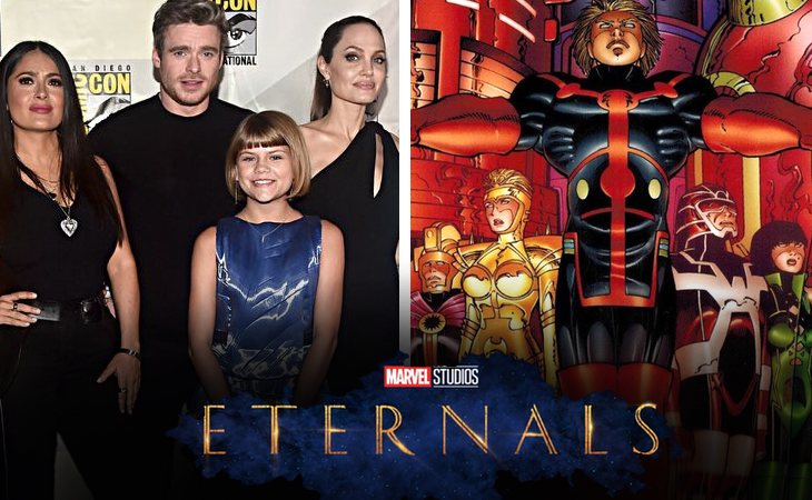 'Eternals', protagonizada por Salma Hayek, Richard Madden y Angelina jolie