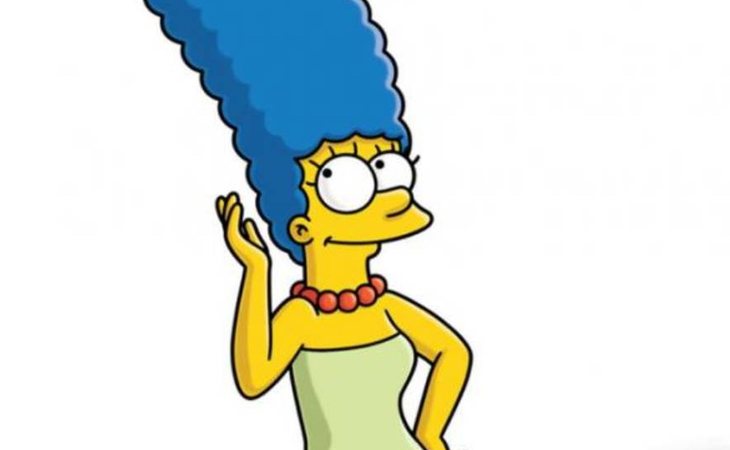 Marge, un icono de 'Los Simpson' por su característico peinado