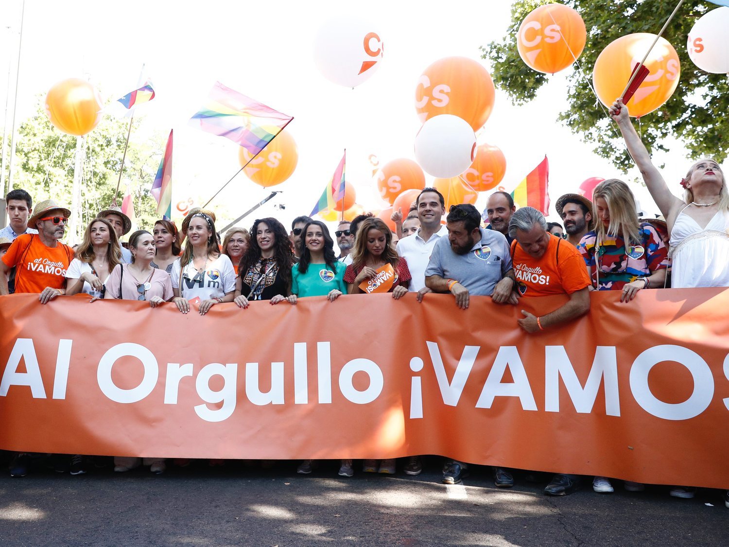 La Fiscalía de Madrid abre diligencias por los "ataques" a Ciudadanos en el Orgullo LGTBI