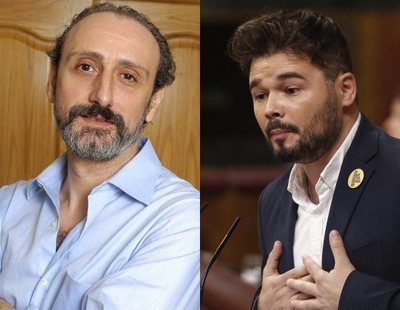 El disgusto de Rufián al conocer que Juan Cuesta le ha bloqueado: "Para un presidente que me gusta"