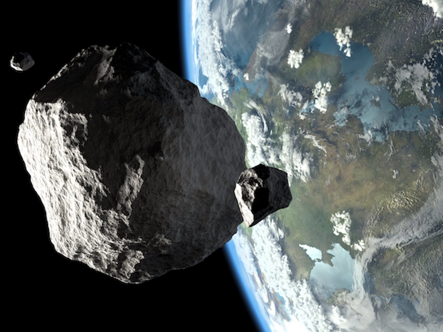 Un asteroide del tamaño de cinco campos de fútbol se acercará a la Tierra en agosto