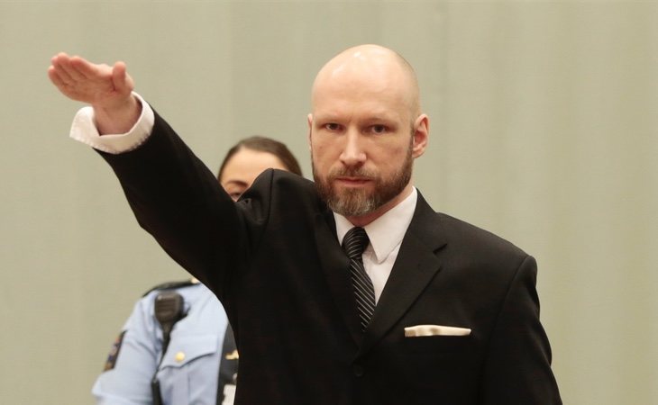 Breivik se ha convertido en un referente del terrorismo ultraderechista tras la matanza de Utoya