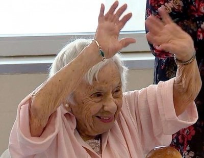 La mujer que cumple 107 años, revela su secreto: ser soltera