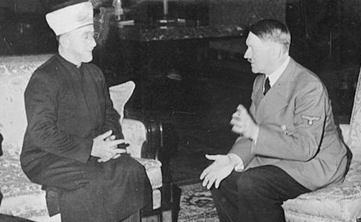 El Gran Muftí junto a Hitler