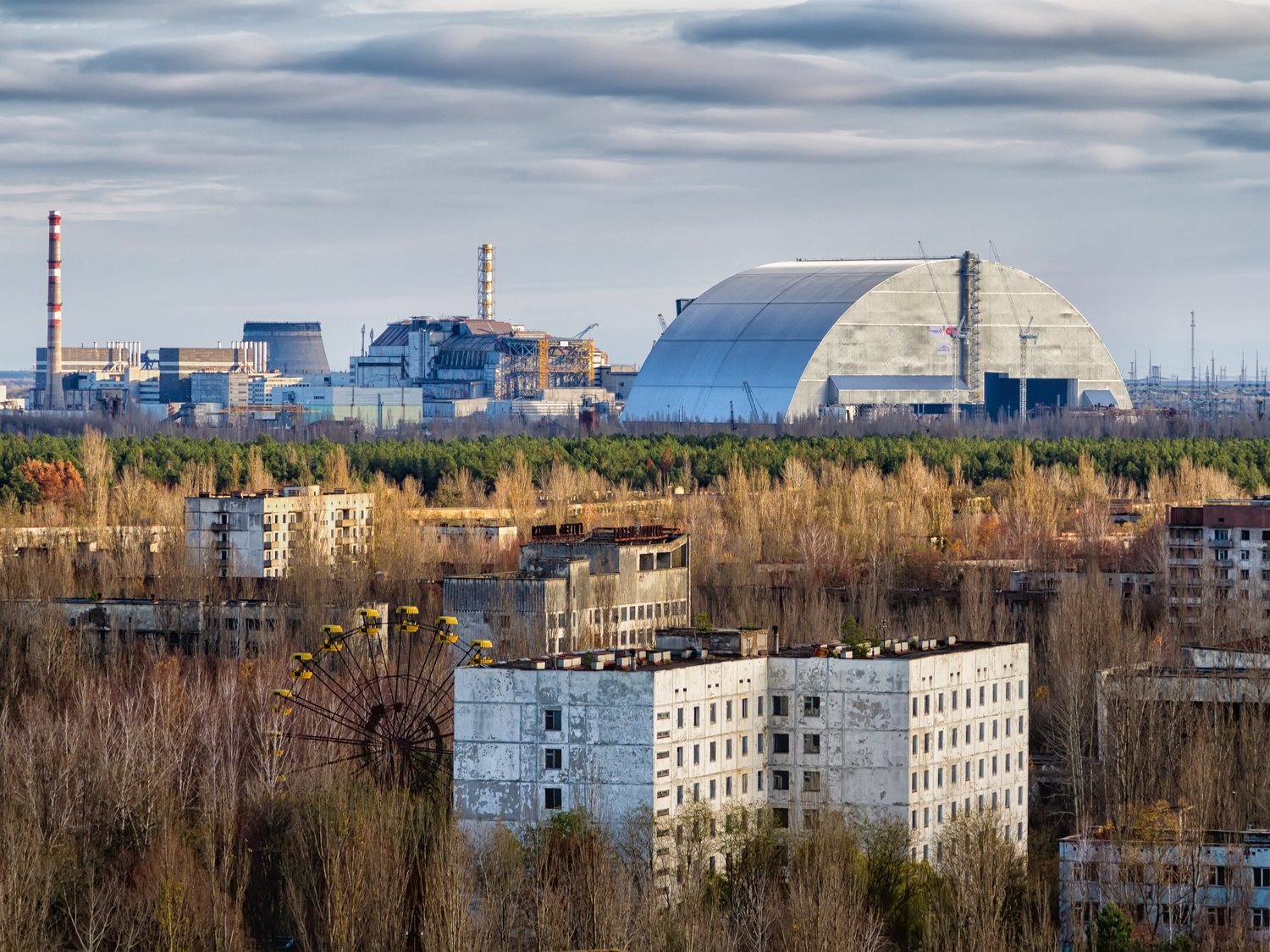 El sarcófago nuclear de Chernóbil se encuentra al borde del colapso