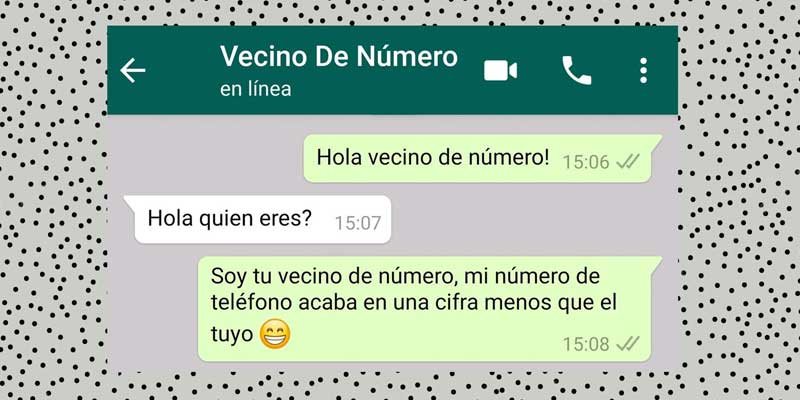 El reto 'el vecino del número'