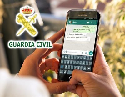 La Guardia Civil advierte sobre el riesgo del reto de WhatsApp del 'vecino de número'