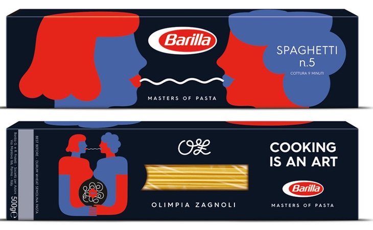 Barilla ha lanzado una línea de pastas en la que incluye a parejas lesbianas