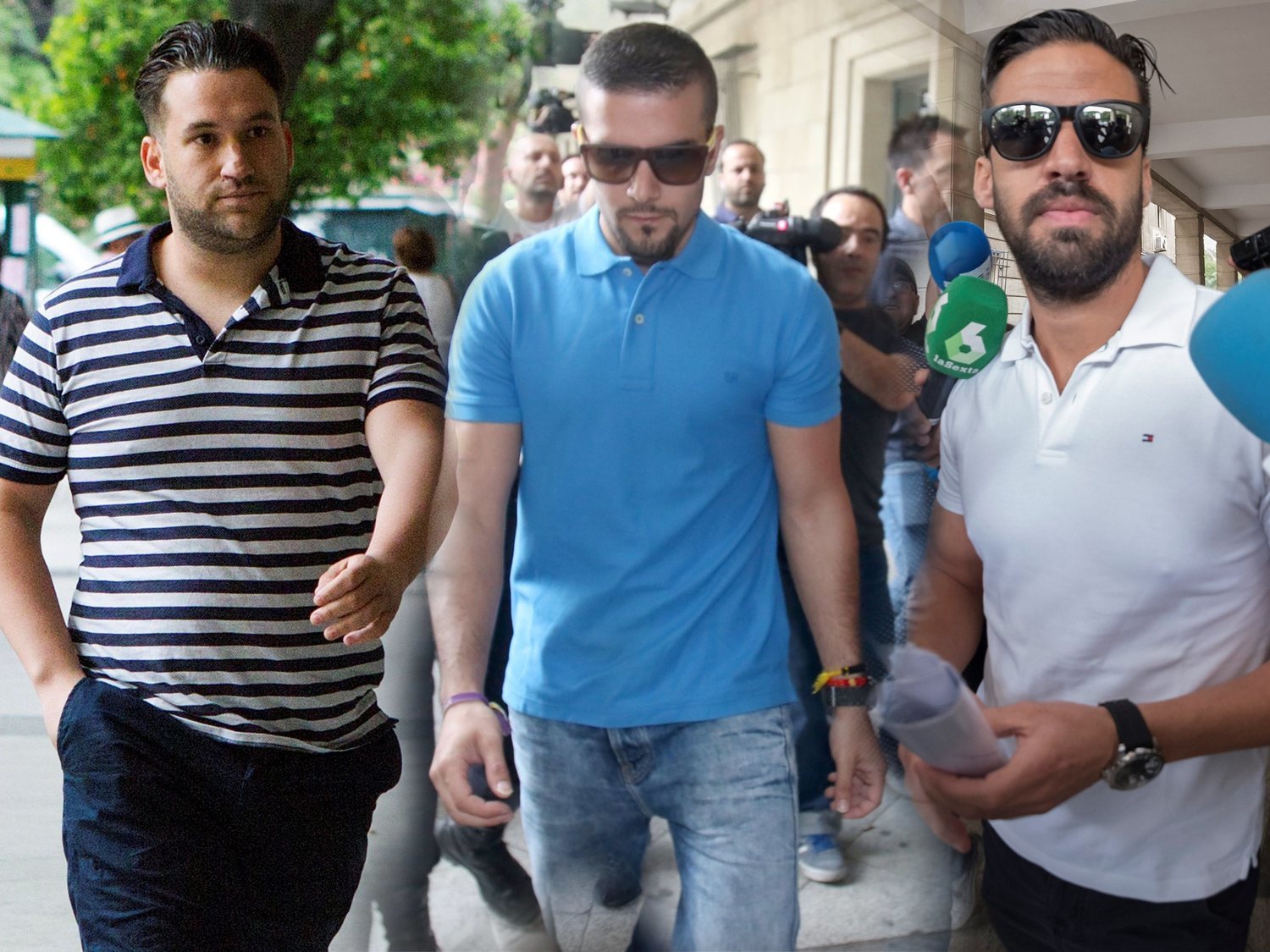 Tres miembros de 'La Manada' se enfrentan a juicio por el robo de varias gafas de sol