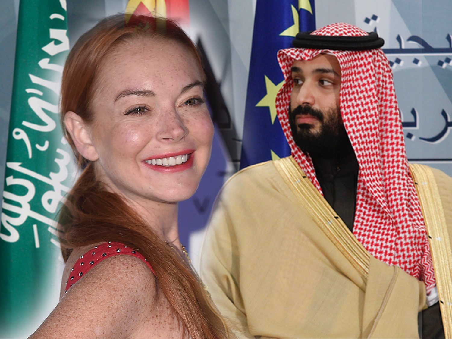 Estallan rumores de un intenso romance entre Lindsay Lohan y el heredero de Arabia Saudí