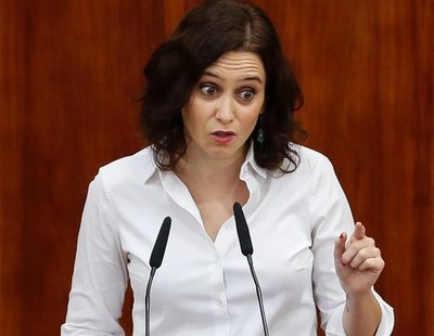 Isabel Díaz Ayuso, investida presidenta de la Comunidad de Madrid con los apoyos de Cs y VOX