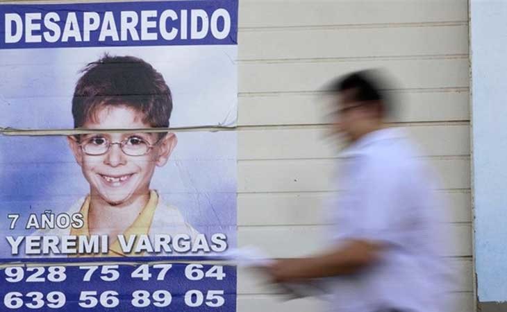 Yéremi Vargas, más de 12 años desaparecido