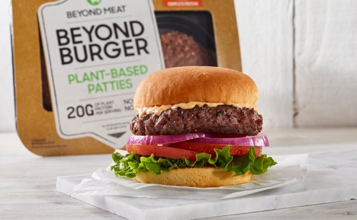 Hamburguesa vegana de Beyond Meat