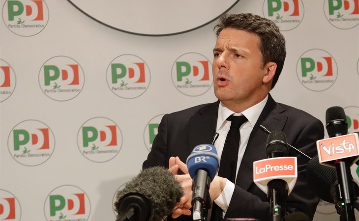 Renzi está llamado a formar mayoría con el M5S si quiere evitar unas elecciones que catapultarían a Matteo Salvini