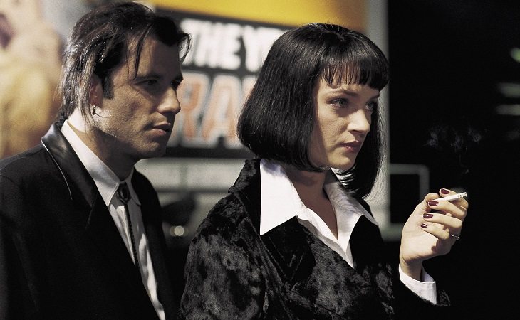 John Travolta y Uma Thurman en 'Pulp Fiction'