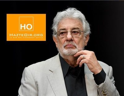 HazteOír recoge firmas a favor de Plácido Domingo contra su "linchamiento totalitario"