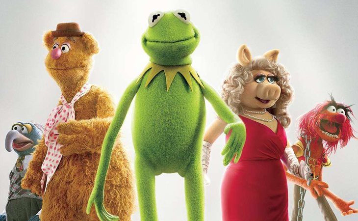 Protagonistas de 'Los Muppets'