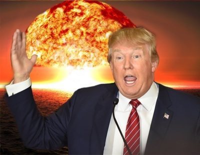 Donald Trump propone combatir los huracanes estallando bombas nucleares contra ellos